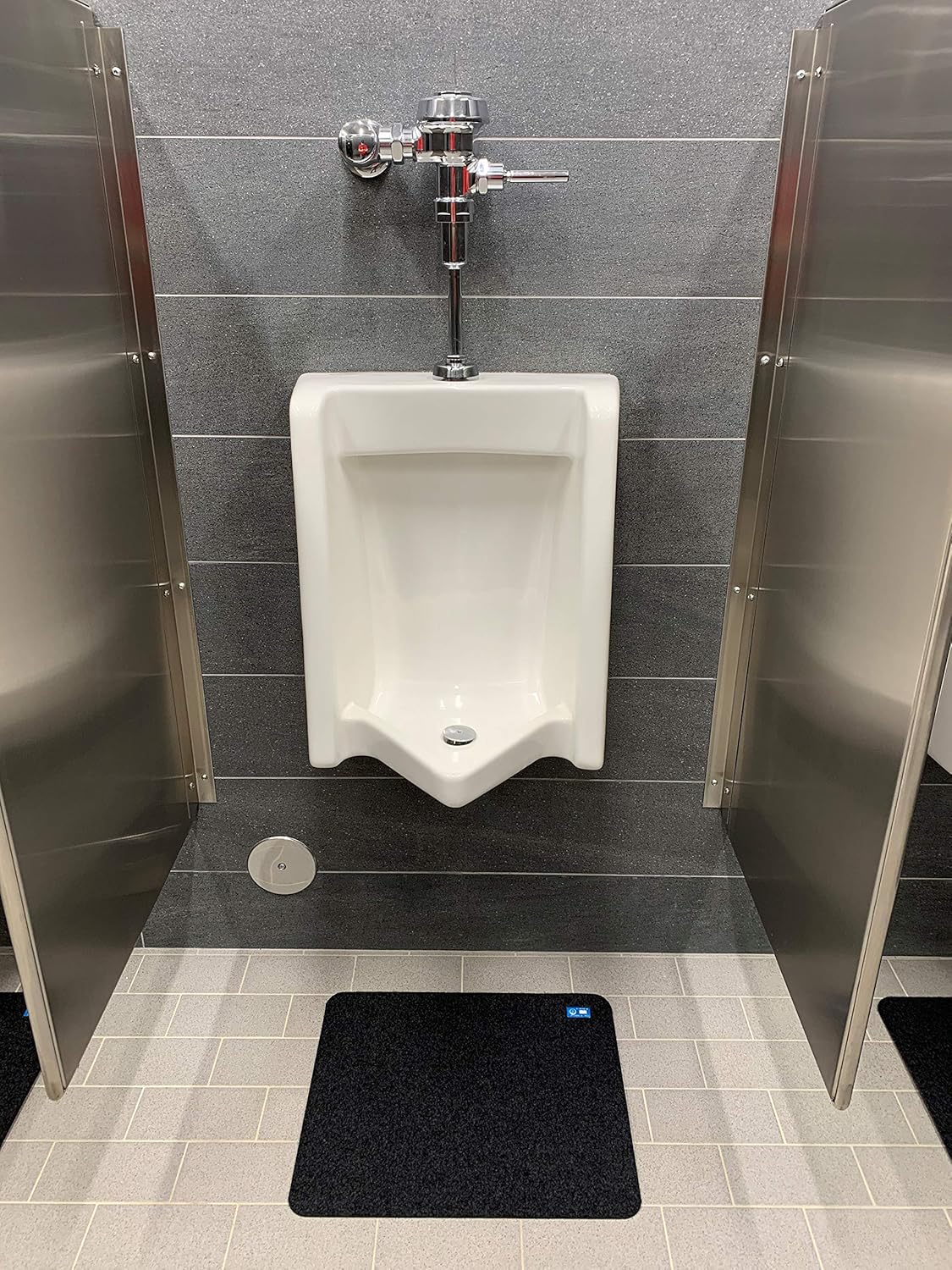 Charcoal Disposable Urinal Mats, Case of 6, Pack of 2 T1371