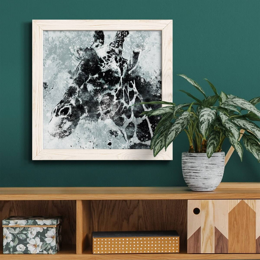 Framed Canvas - 31.5x31.5 - Walnut Q7175