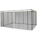 10' x 13' 4-panel Mesh Mosquito Netting Sidewalls with Zippers E7201