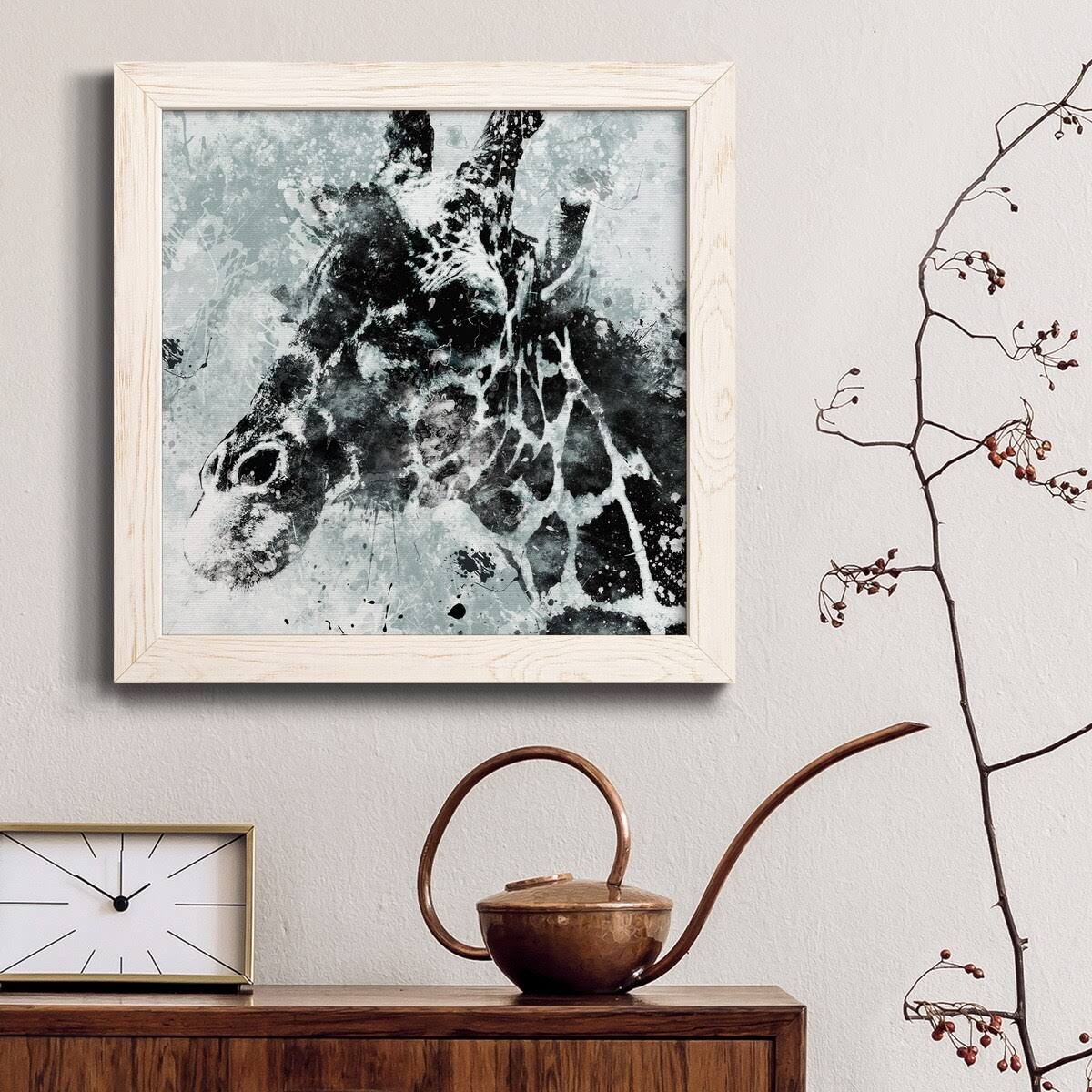 Framed Canvas - 31.5x31.5 - Walnut Q7175