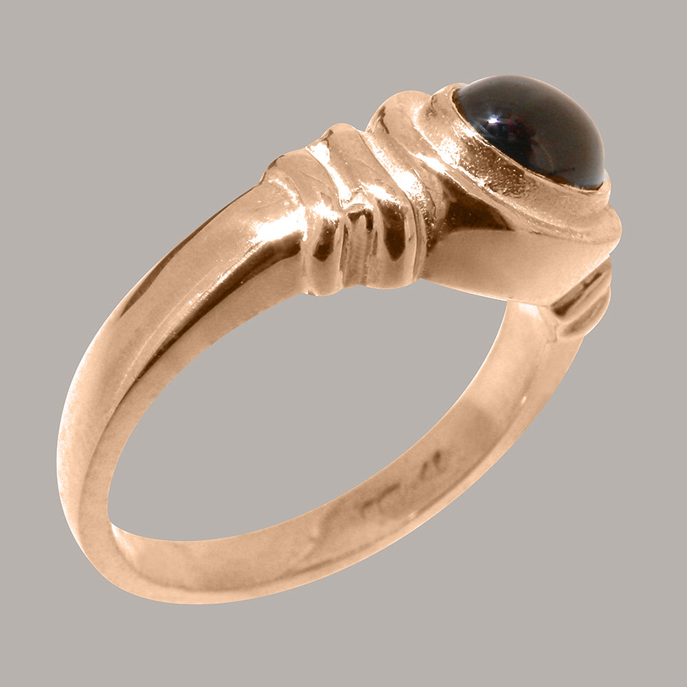 9k Rose Gold Garnet Engagement Ring N669856