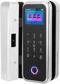 Silver Door Lock for Frameless Glass Doors H8331