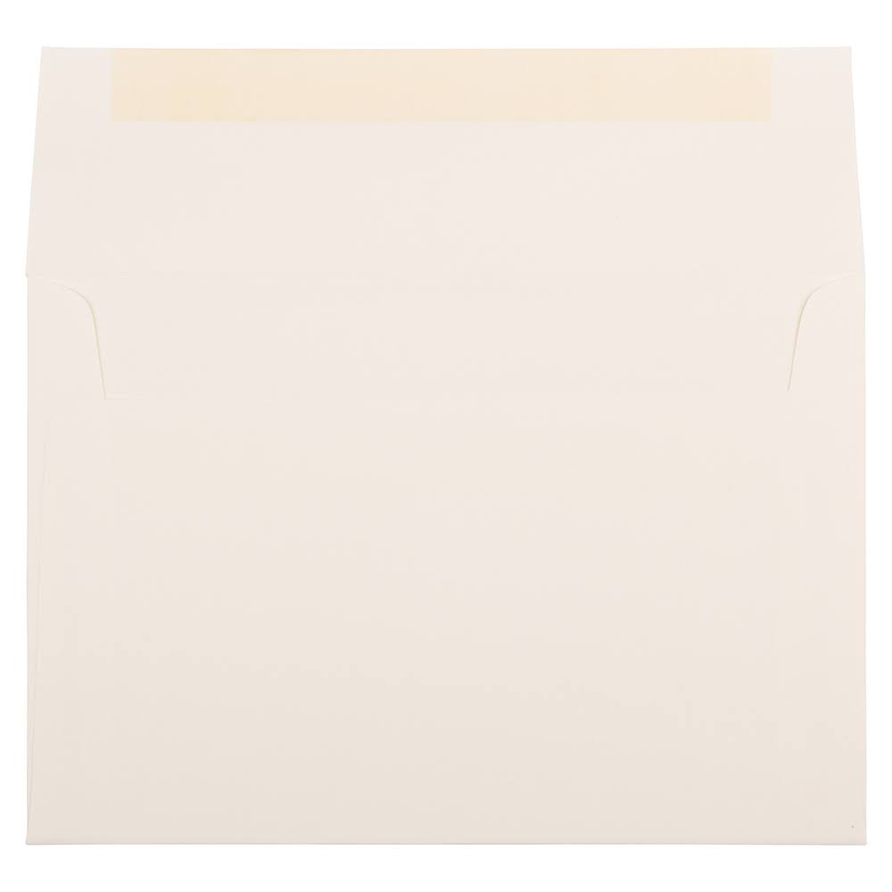 Invitation Envelopes, 5 1/2 x 8 1/8, Natural White Linen, Bulk 1000/Carton N2190