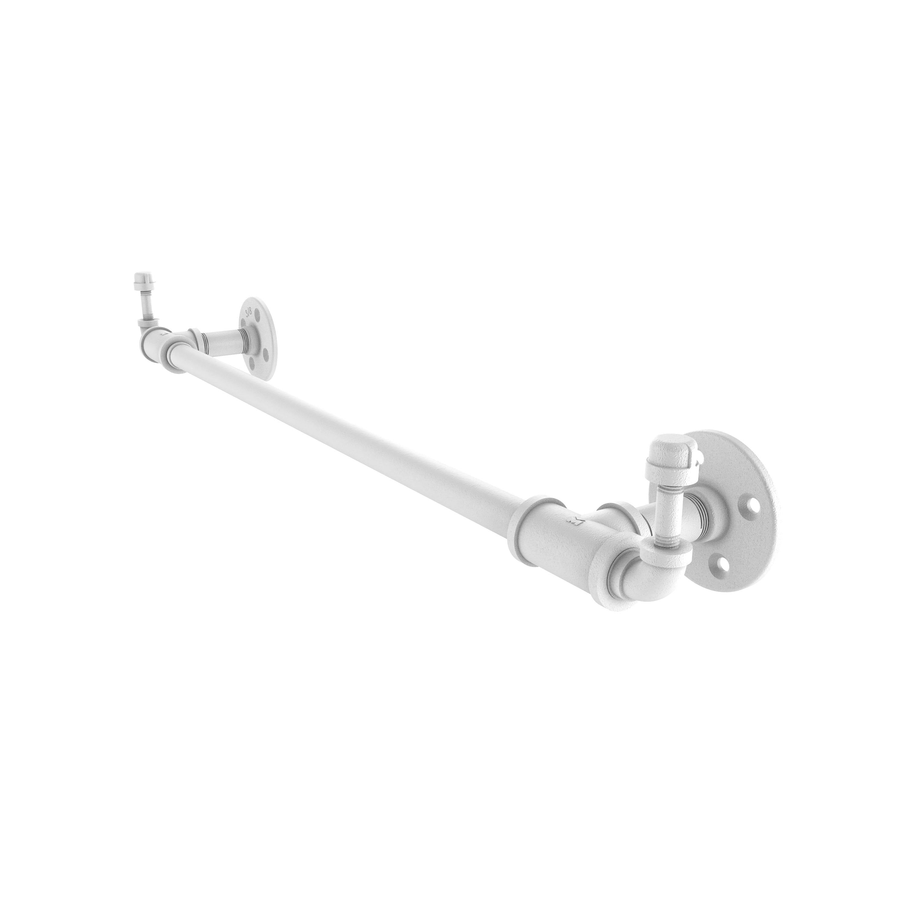 30 in. Towel Bar with Integrated Hooks Satin Nickel J768472