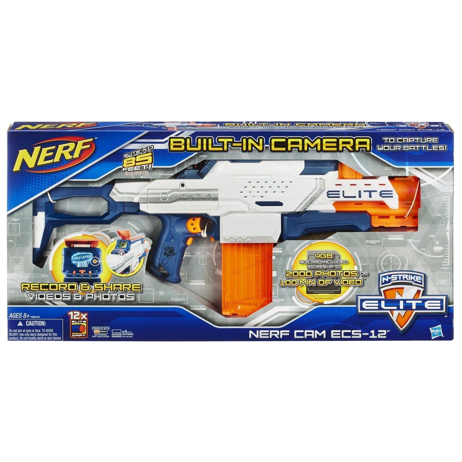 Nerf N-Strike Elite Cam Ecs-12 Blaster Z393868