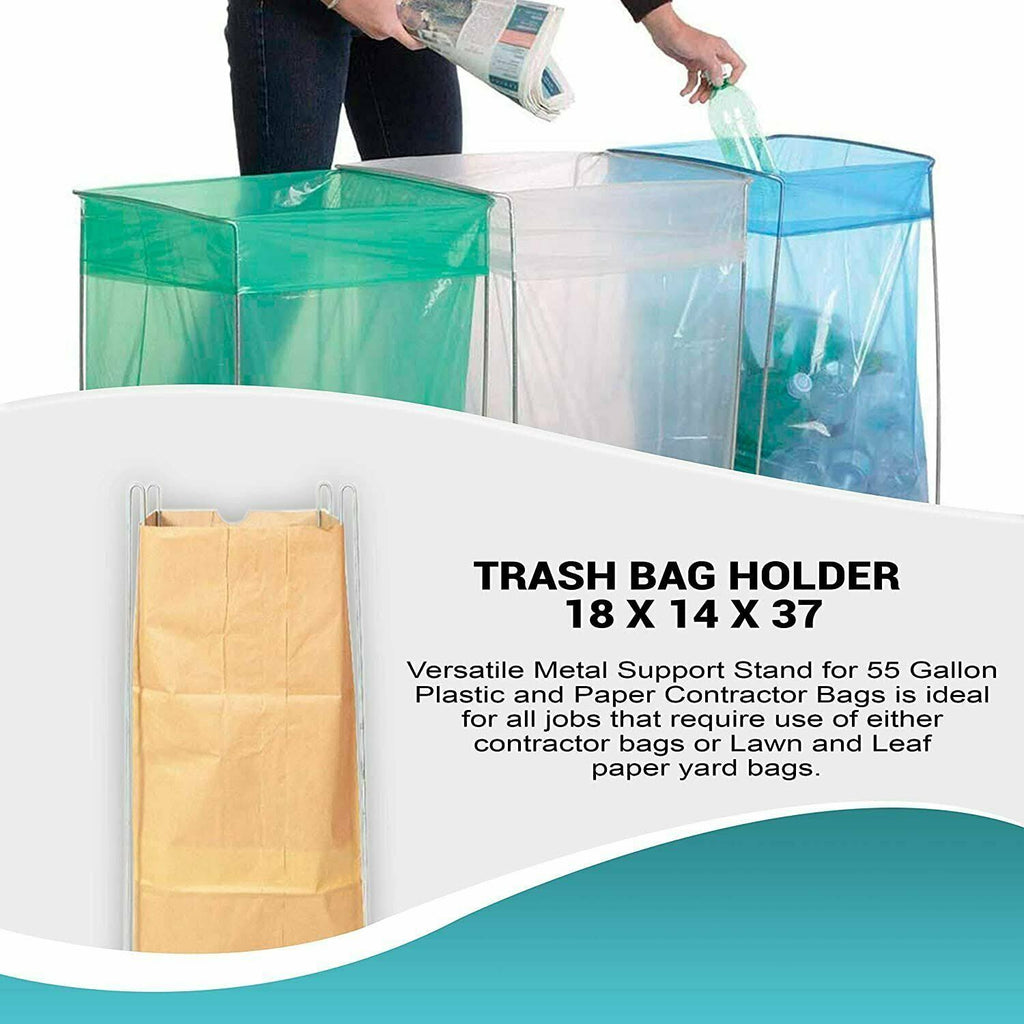 Steel Trash Bag Holder 55 Gallon O194