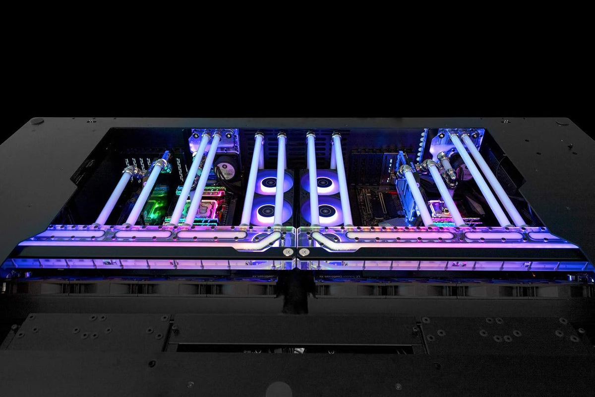 EK-Quantum Reflection Distroplate, Digital RGB, Plexi G13916