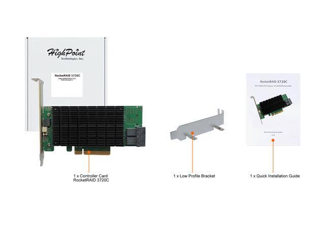 8-Port 12Gb/s PCIe 3.0 X8 SAS/SATA Raid Controller O91335