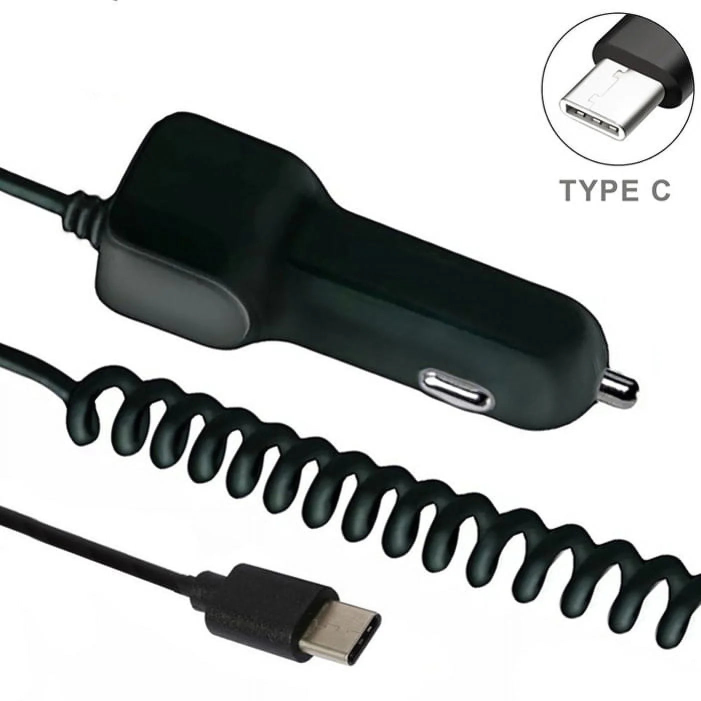 3.1A Type-C Car Charger & Magnetic Car Mount for Galaxy S24/Ultra/Plus C4066