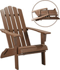 Cardinal Red Folding Poly Adirondack Chair T357