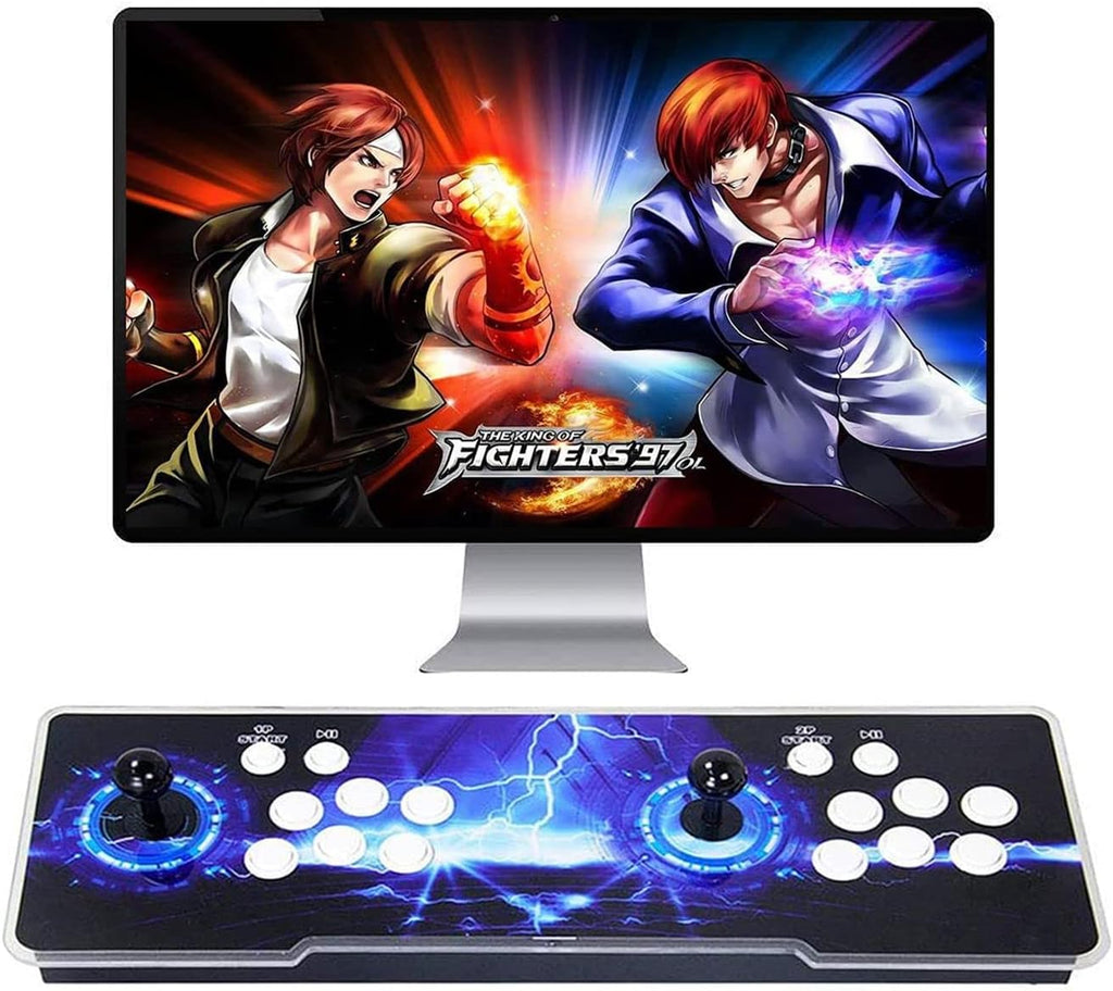 3D Arcade Game Console, 3399 Games, Sky Blue U855