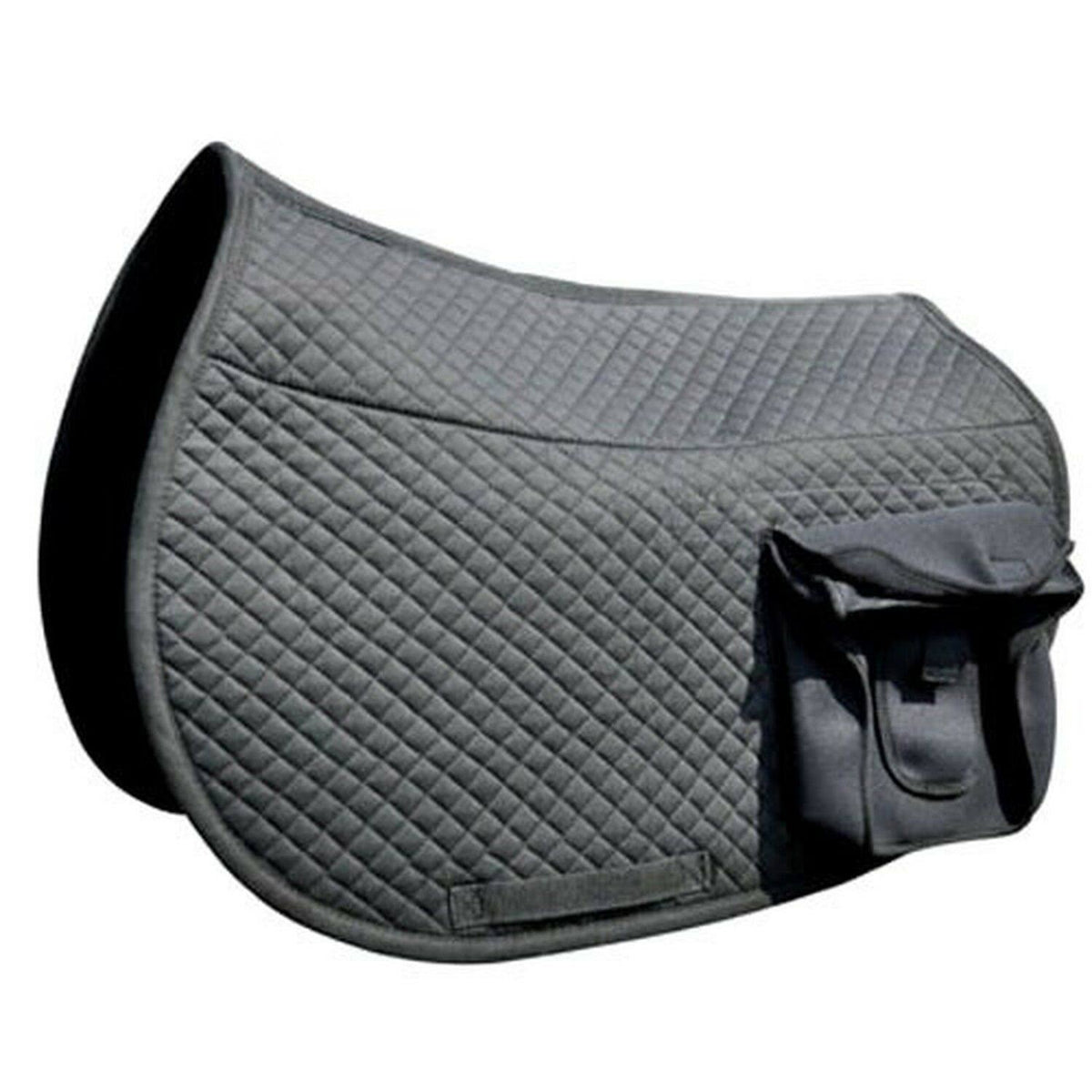Black Trail Riding Saddle Pad V174