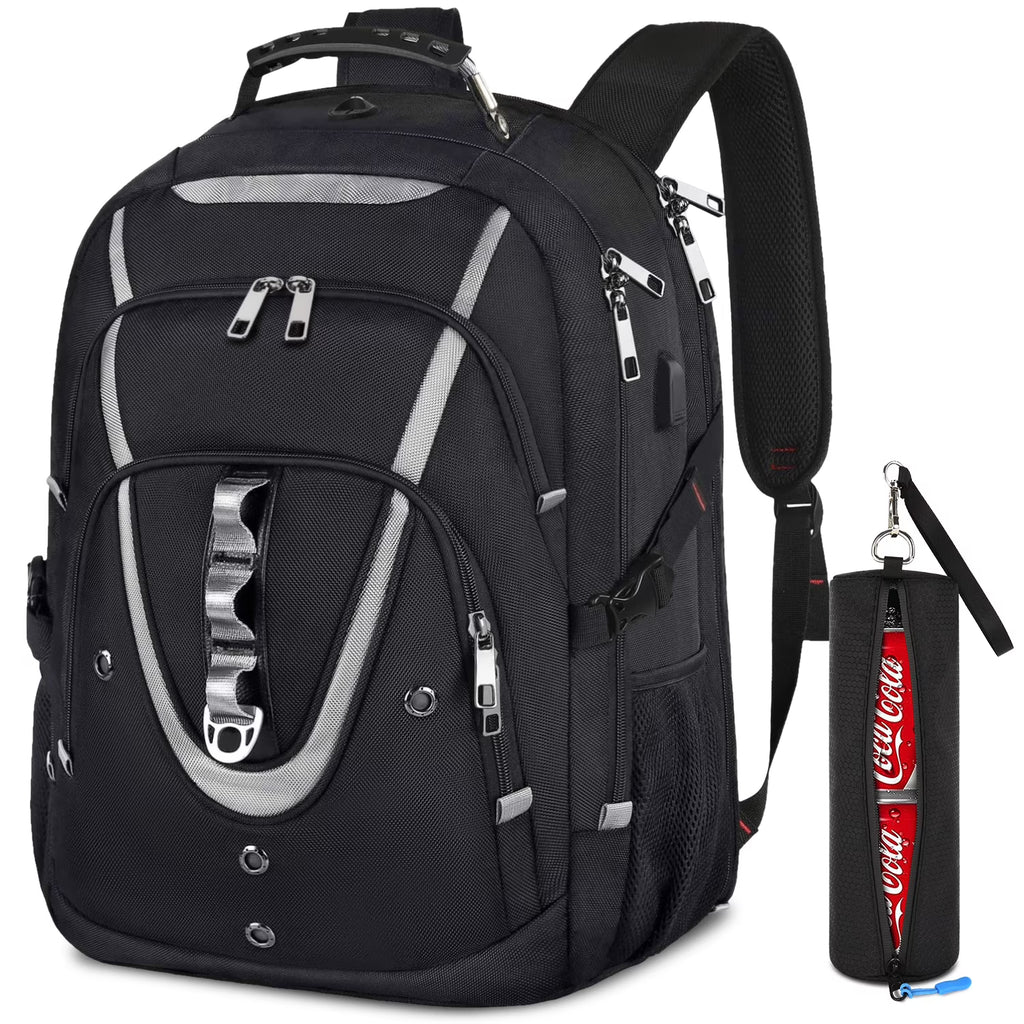 Extra Large 65L Water Resistant Anti-theft Travel Backpack with USB Charging Port B8323