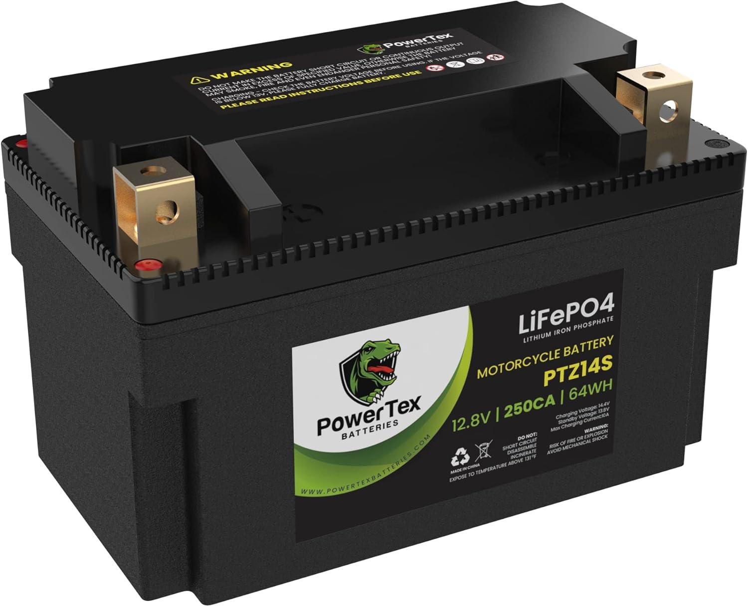 Lithium Ion LiFePO4 Motorcycle Battery U974057