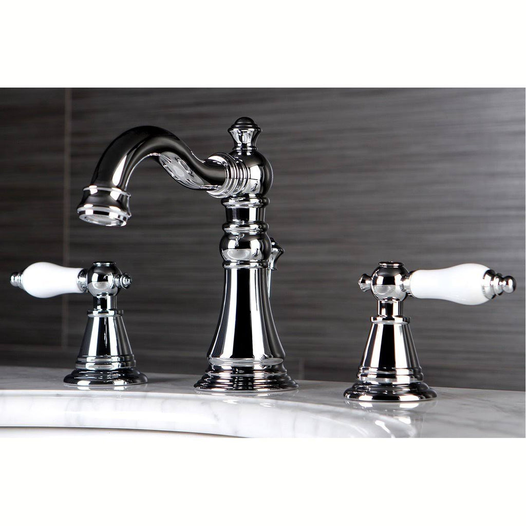 Black Stainless Widespread Bathroom Faucet K6193