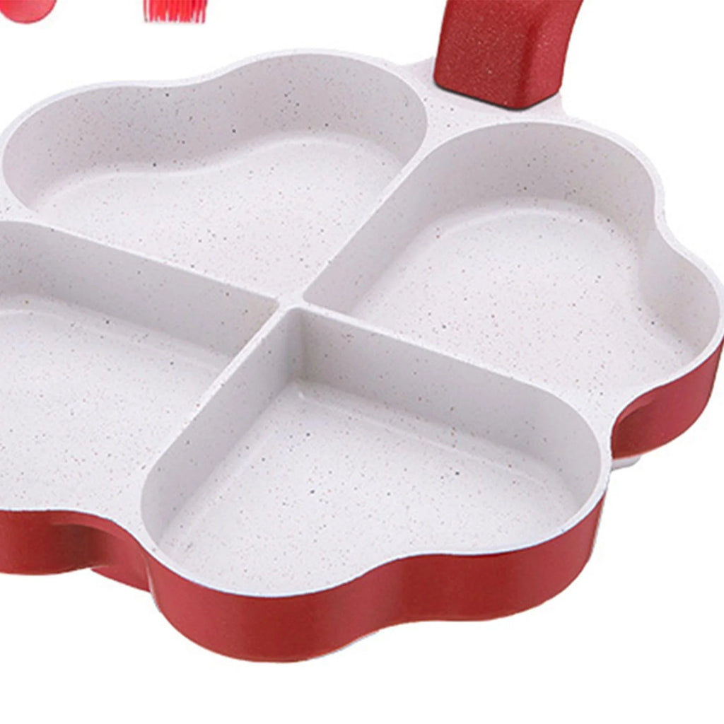 Nonstick Egg Frying Pan, 4 hole N269