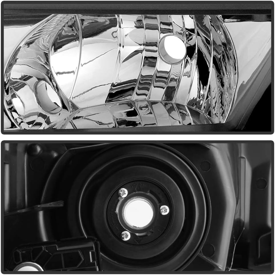 Projector Headlights Headlamps Assembly Left+Right H595
