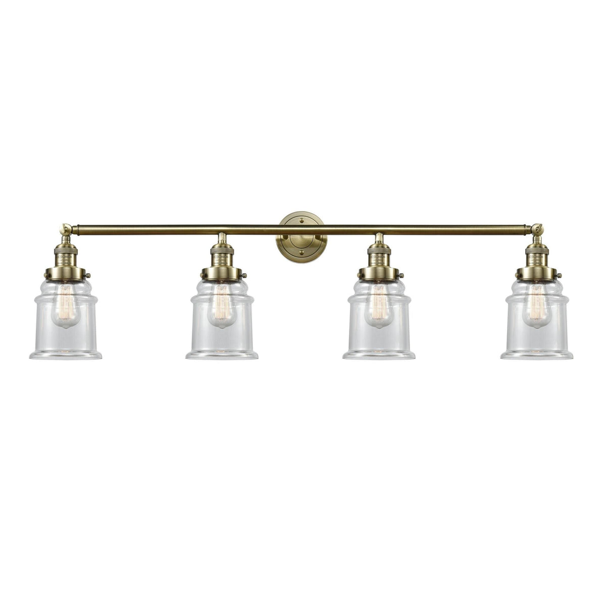 4 Light Adjustable Bathroom Fixture, Polished Chrome B91657