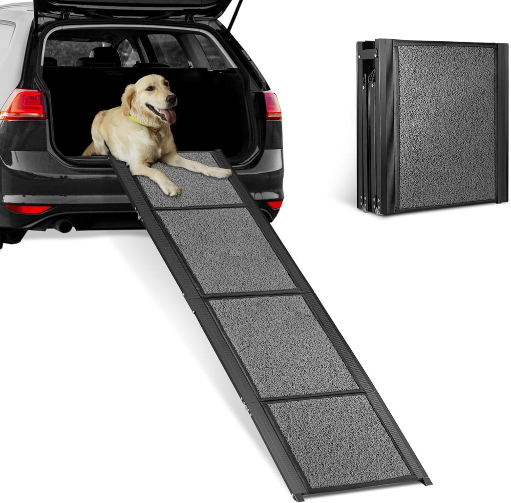67’’ Foldable Dog Car Ramp with Non-Slip Surface R26283