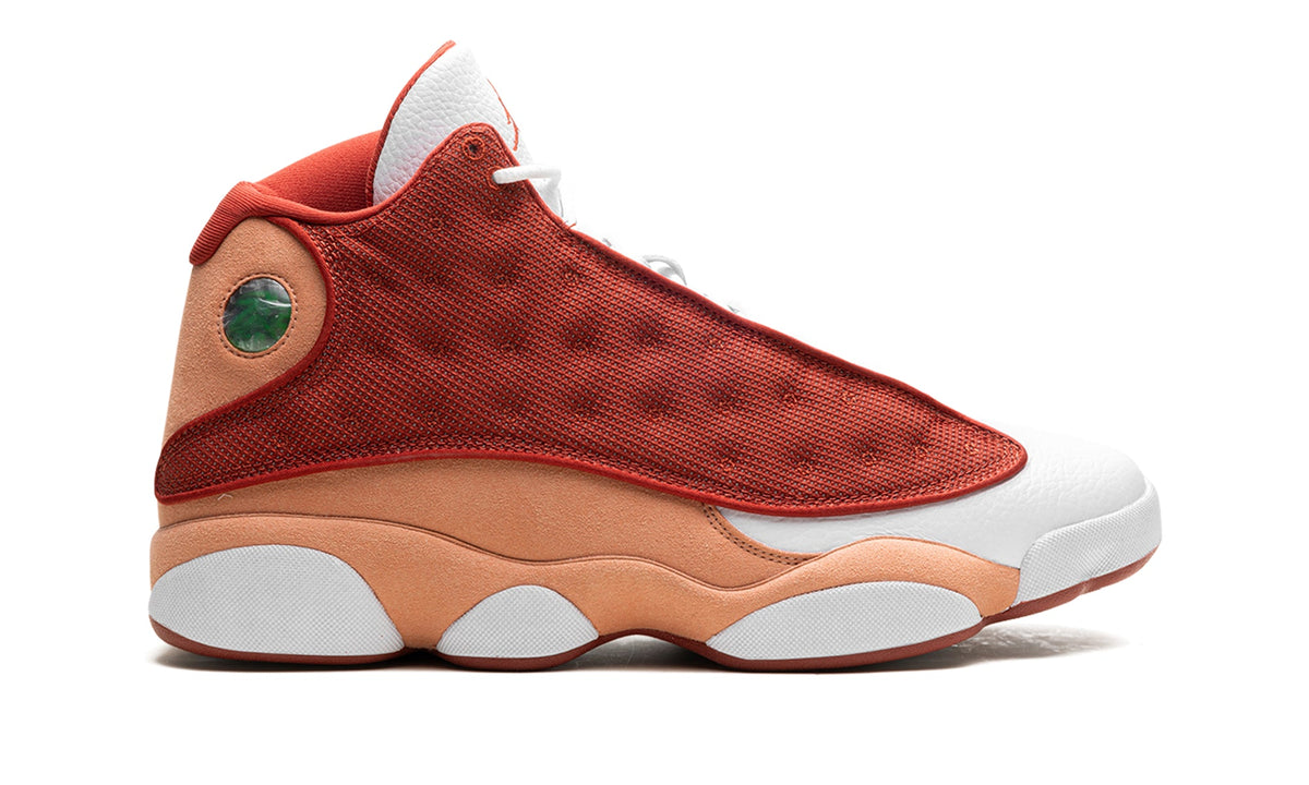Air Jordan 13 Retro Sneakers - Rust Red, Peach Orange and White