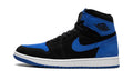 Air Jordan 1 Retro High OG Sneakers - Black/Royal Blue with White Midsole