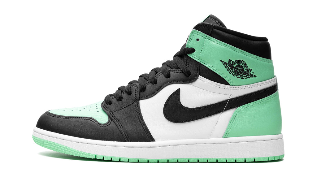 Air Jordan 1 Retro High OG Sneakers - Mint Green, Black & White