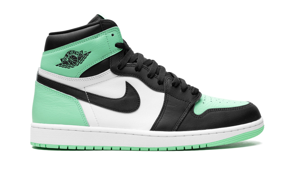 Air Jordan 1 Retro High OG Sneakers - Mint Green, Black & White