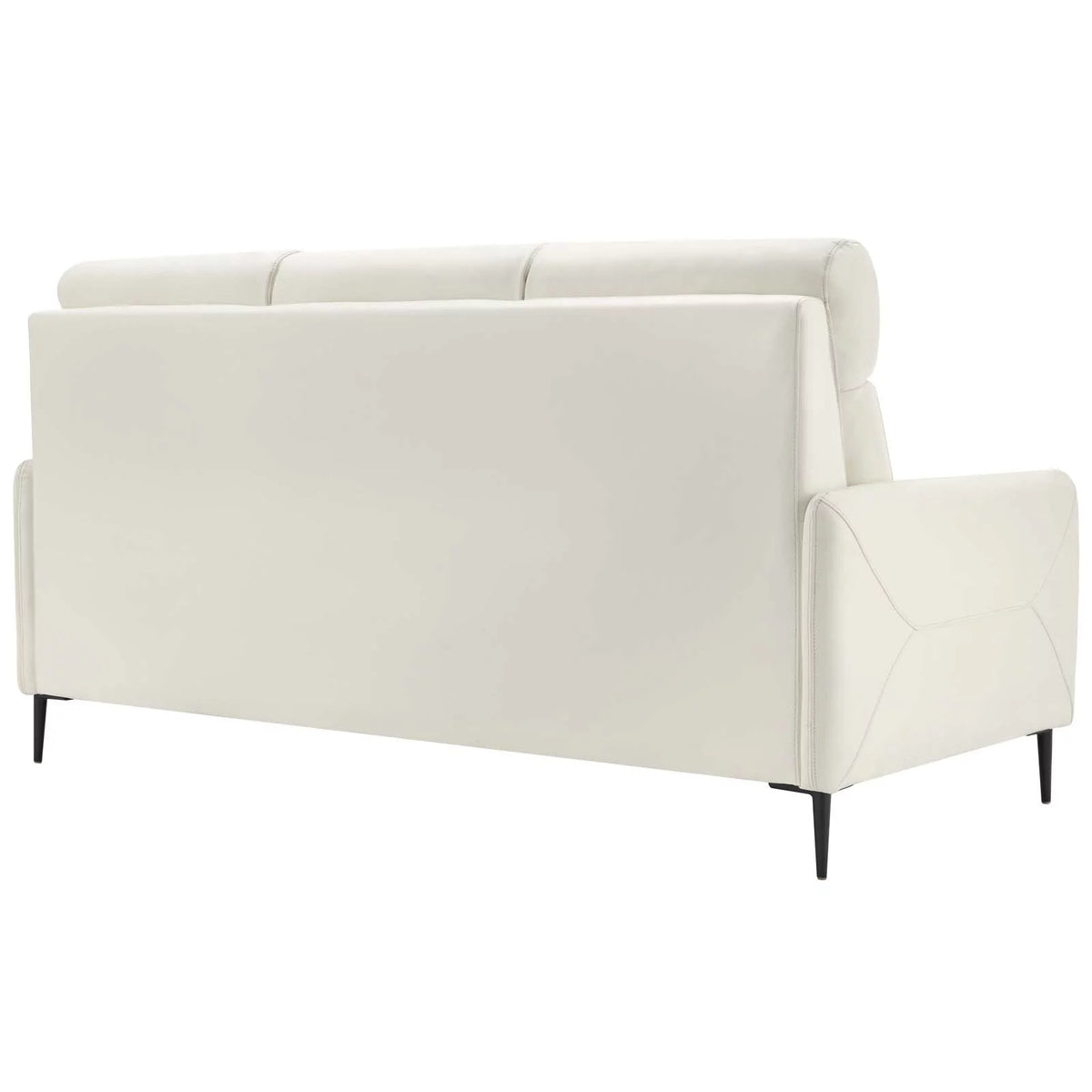 White Leather Sofa Y1114