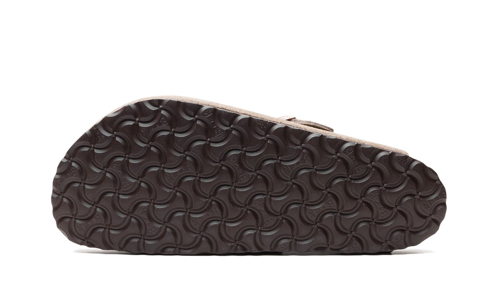Birkenstock Boston Buckle Clogs - Taupe