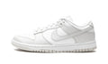 Nike Dunk Low Sneakers - White and Light Grey