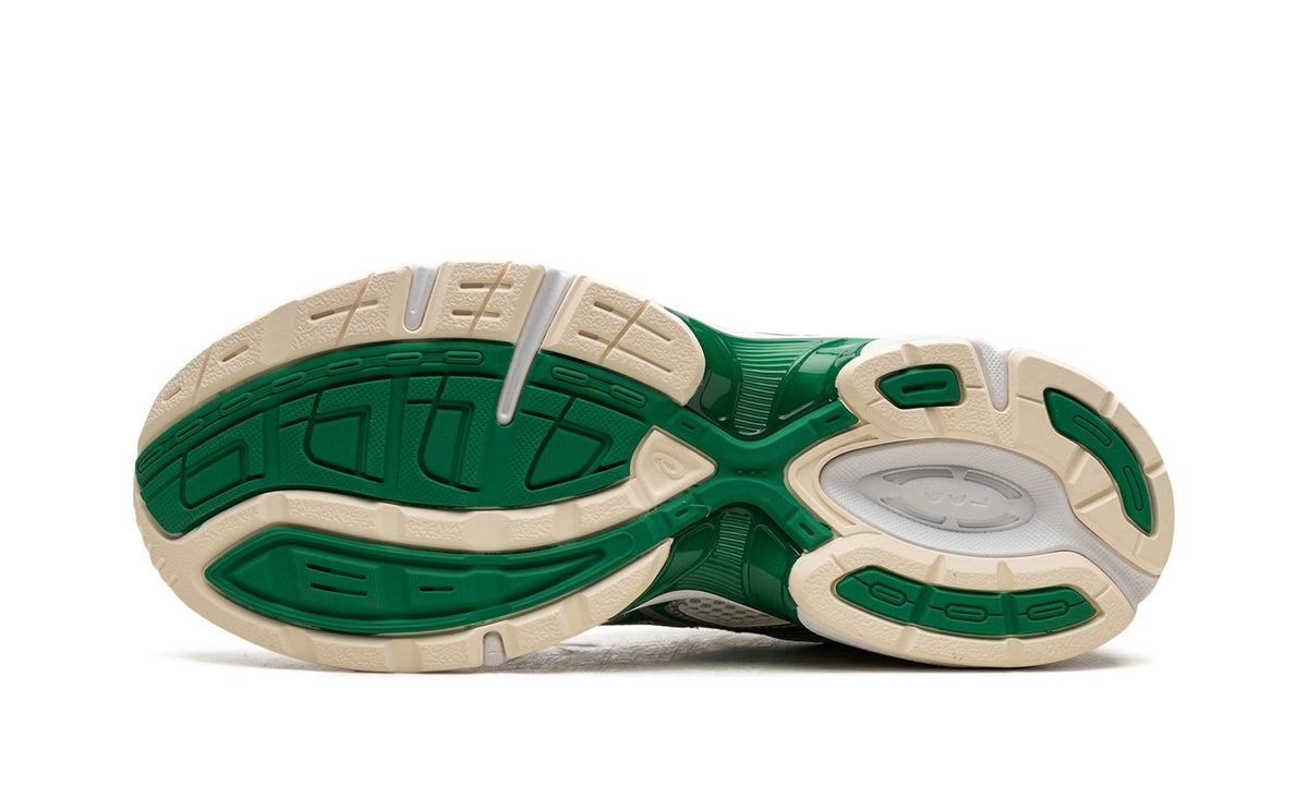 ASICS GEL-1130 Sneakers – Cream, Silver & Green