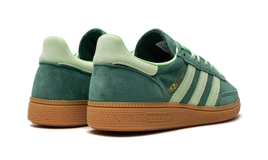 adidas Handball Spezial Sneakers - Teal Green with Mint Stripes and Gum Sole
