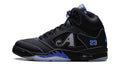 Awake NY x Air Jordan 5 Sneakers - Black/Racer Blue with Silver Details