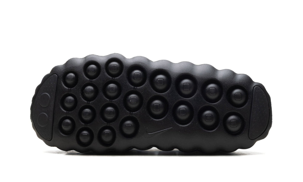 Nike Mind 001 Slip-On Mules - All Black with Circular Outsole Nodes