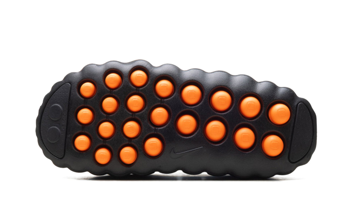 Nike Mind 001 Slip-On Mules - Black with Orange Outsole Nodes