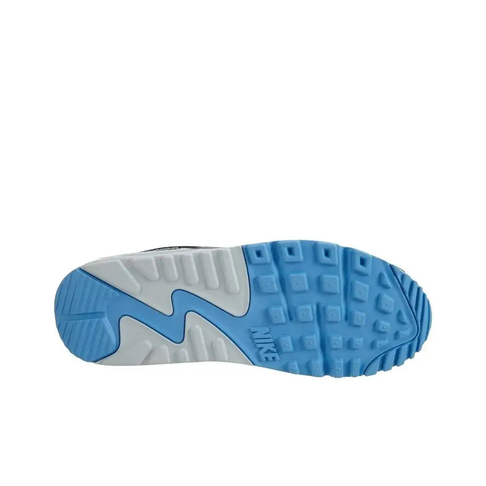 Nike Air Max 90 Sneakers – Light Blue, Navy & White