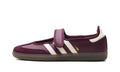 adidas Samba Jane OG Mary Jane Sneakers - Burgundy/Cream with Gum Sole