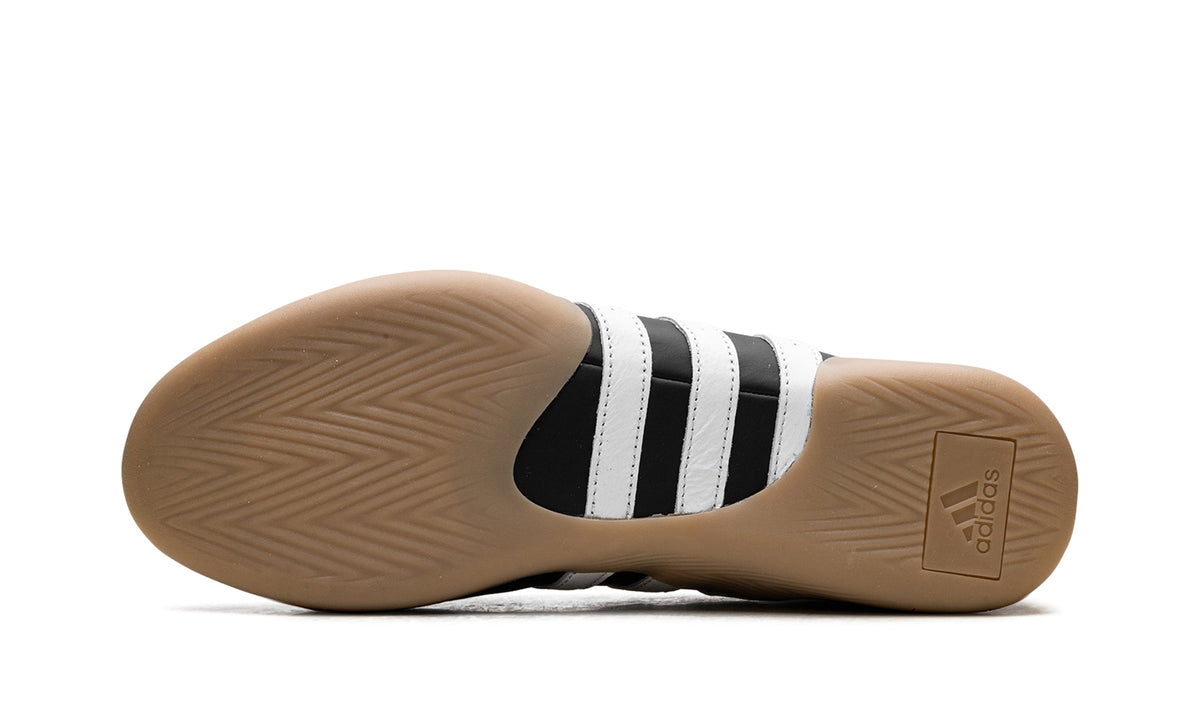 adidas Taekwondo Mei Ballet Flats - Black and White with Gum Sole