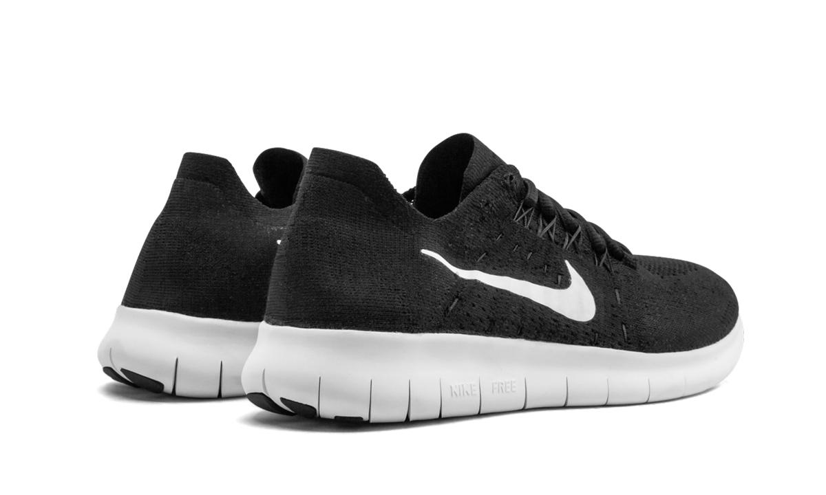 FREE RN FLYKNIT 2017 MNS WMNS "Black / White - Anthracite" 880844 001
