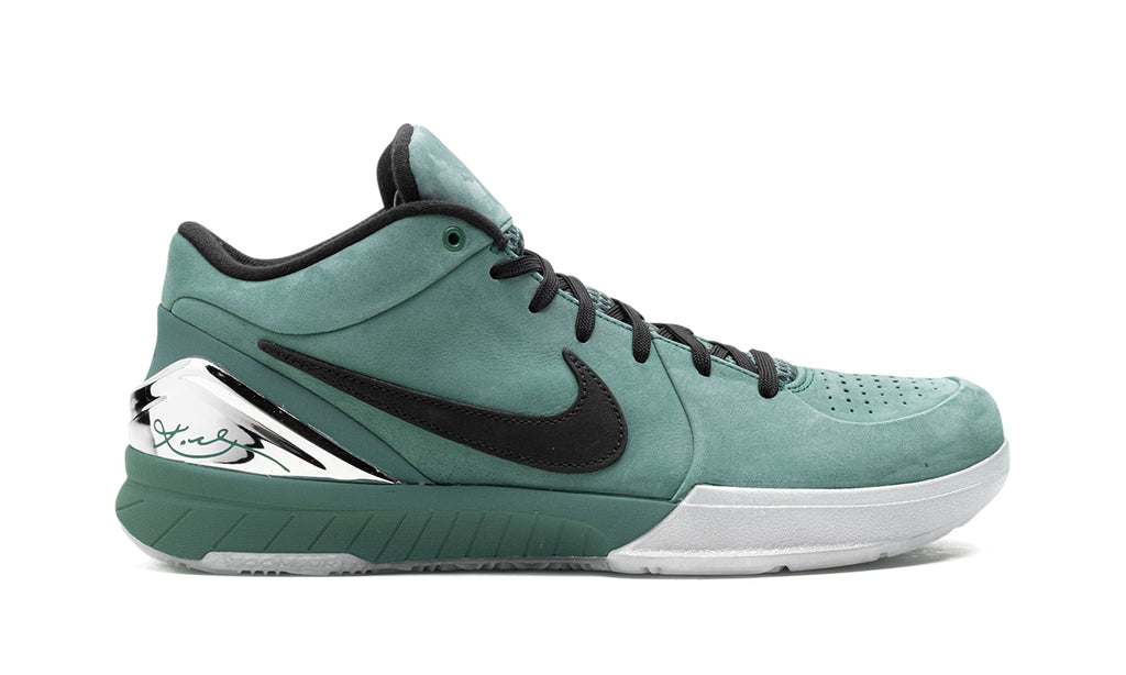 Nike Kobe 4 Protro “Girl Dad” Sneakers – Bicoastal Green, Black & Metallic Silver