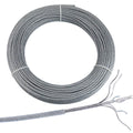 165ft Vinyl Coated Galvanized Steel Cable Rope 7x7 Strand W6910