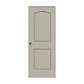 24 in. x 80 in. Desert Sand Right-Hand Solid Core Molded Composite MDF Single Prehung Interior Door L58751