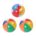 3Pcs Inflatable Beach Ball Pool Water Toy Q82228