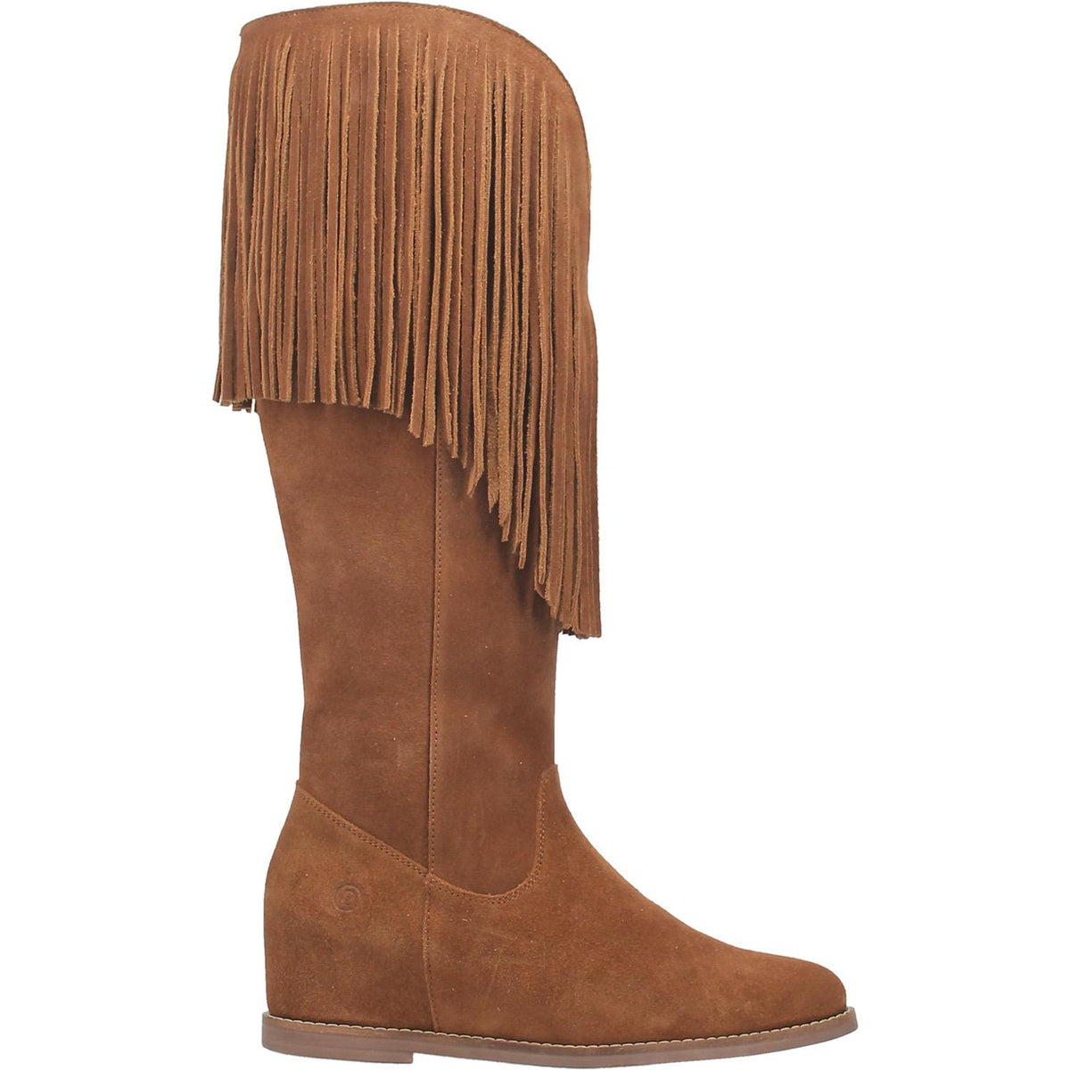 Camel Suede Leather Boots A506