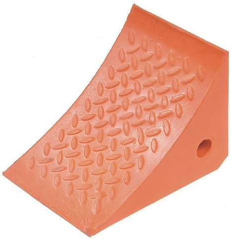 Urethane Wheel & Tire Chock, 11"L x 8"W x 8"H, Pack of 2 S61200