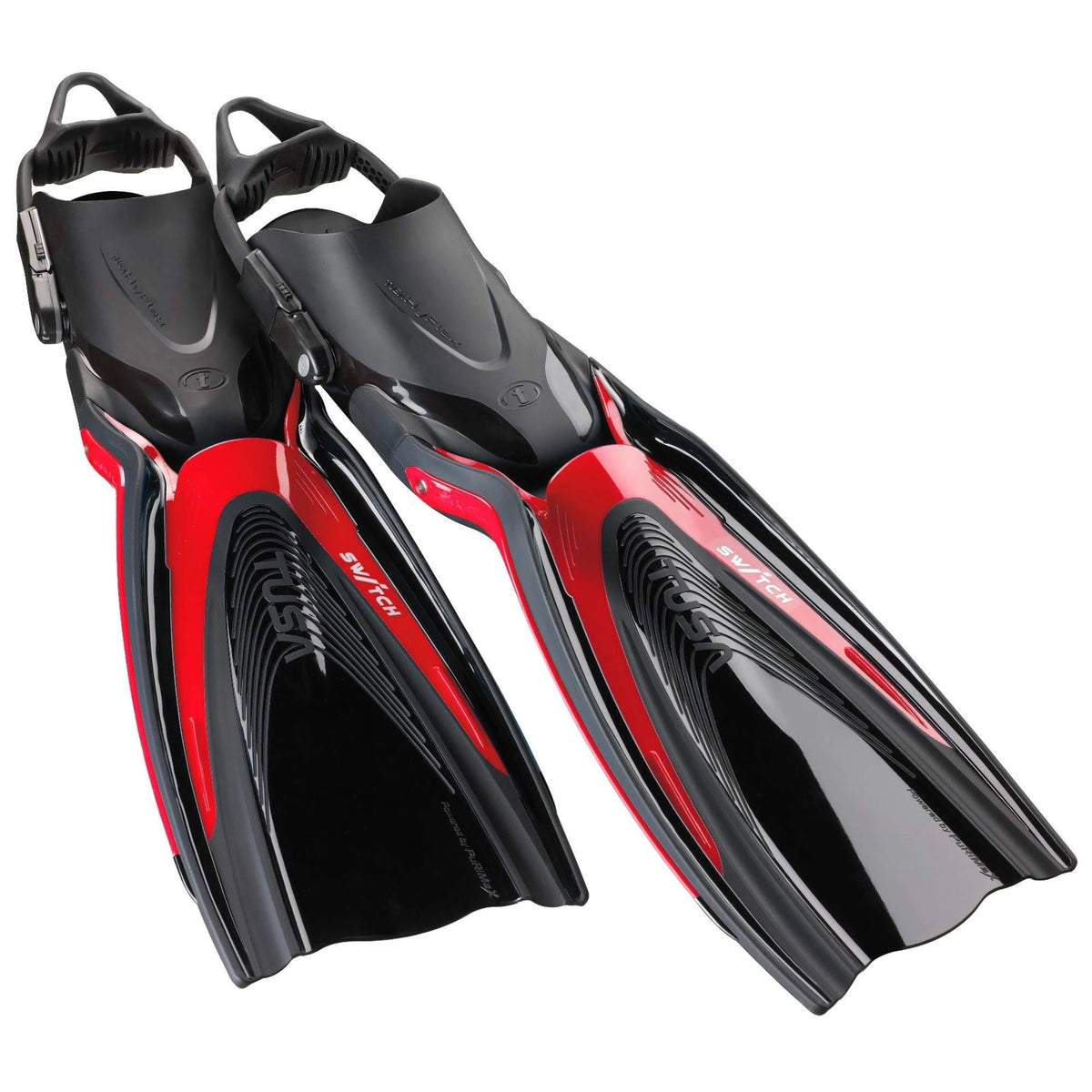 Metallic Dark Red Large Fins A969047