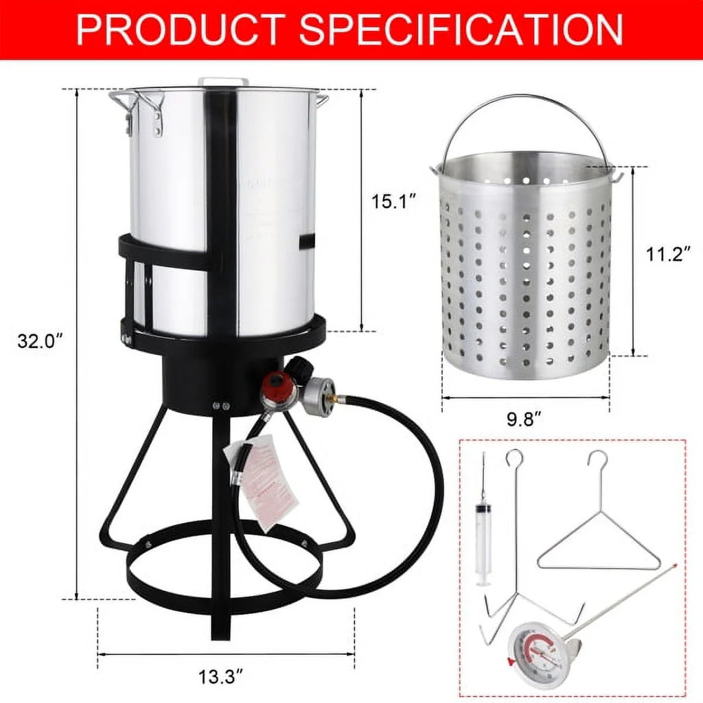 30qt Propane Turkey Fryer Kit O31041