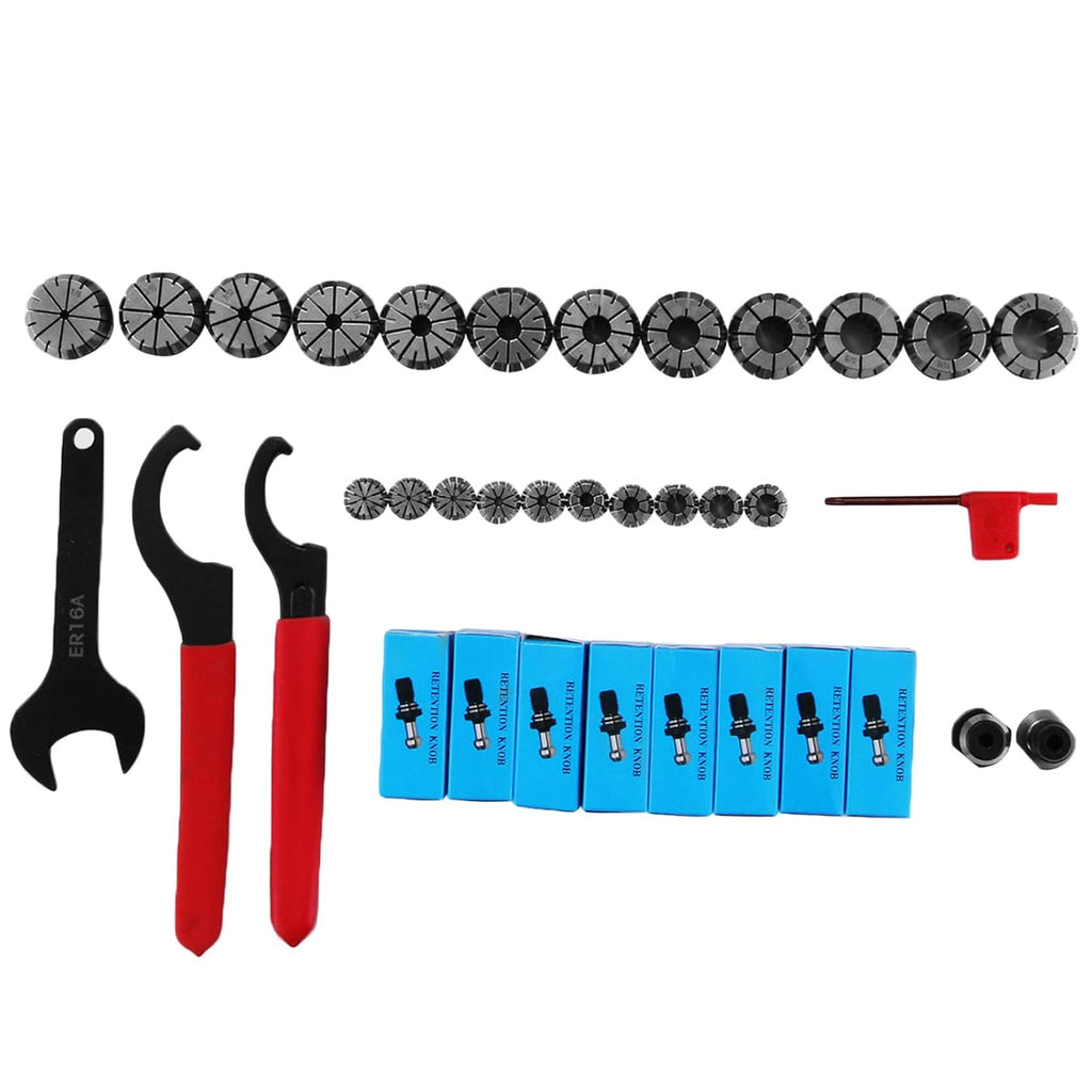 CAT40 ER32 ER16 Spring Steel Collet Set T540661