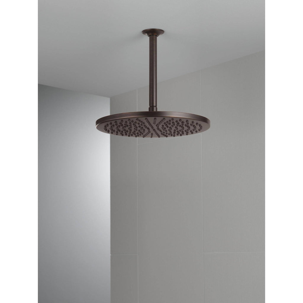 Polished Nickel Metal Raincan Shower Head C885