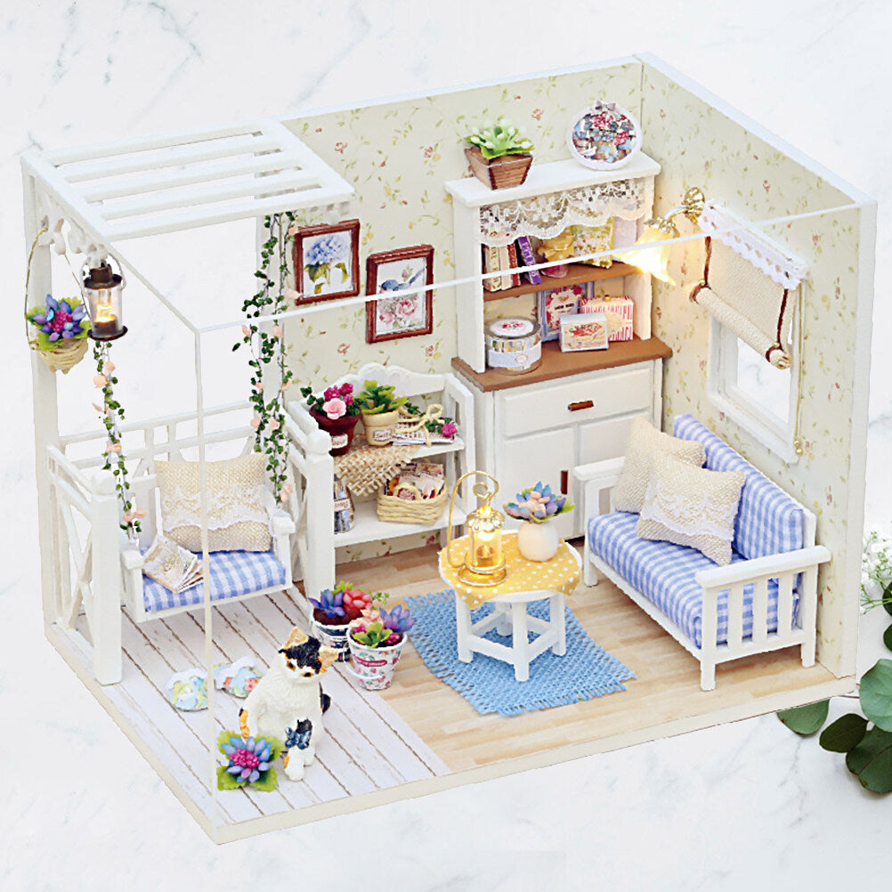 Mini DIY House Building Model Toy F555